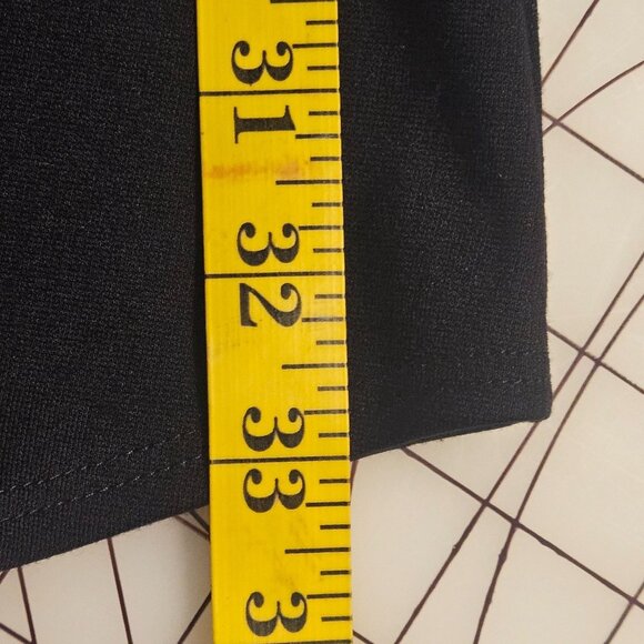 Bryn Walker Womens Asymmetrical Dress Black M Minimalist Quiet Luxury Lagenlook - Picture 9 of 11